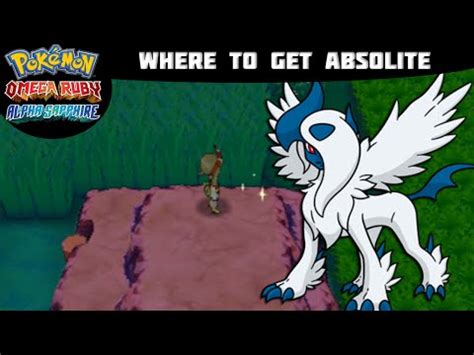 pokemon omega ruby absolite|How to Get Absolite – Pokemon Omega Ruby and Alpha .